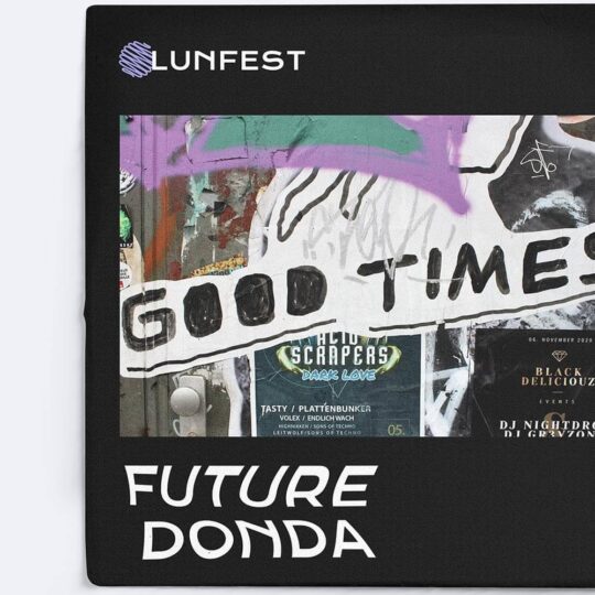 A close up of the cover of future donda